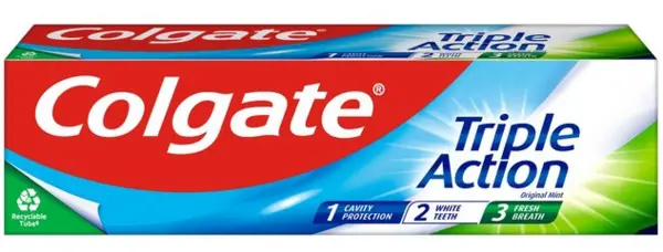 Image of Colgate Triple Action Toothpaste 100ml
