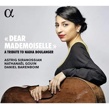 Image of Nathanäel Gouin - 'Dear Mademoiselle': A Tribute to Nadia Boulanger CD