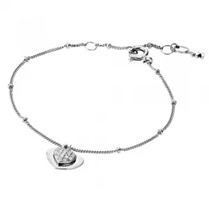 Image of Michael Kors Love Sterling Silver Heart Bracelet MKC1118AN040