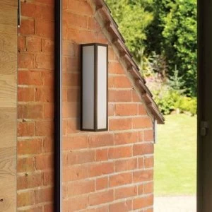 Image of Outdoor Wall 2 Light Black IP44, E14
