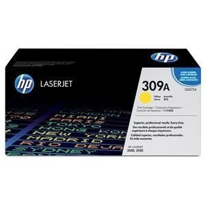 Image of HP 309A Yellow Laser Toner Ink Cartridge