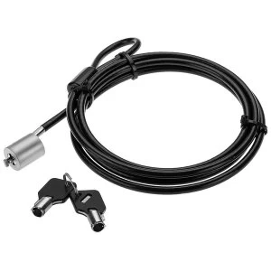 Image of SecurityXtra - NoteSaver - Laptop Security Cable - Black - KD