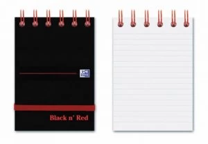 Image of Black N Red A7 Reporters Notebook 140 Page PK5