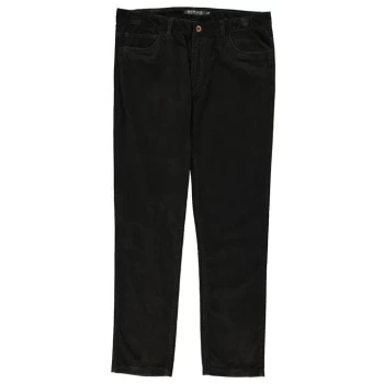 Image of Howick Mens Princeton Cord Trousers - Charcoal