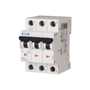 Image of FAZ-C6/3 MCB 6A C-TYPE TP 15KA