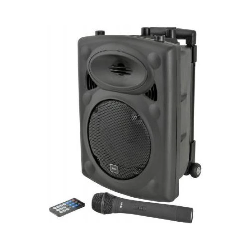 Image of QTX QTX 100W 8" Portable PA with USB/SD/FM/BT and VHF Mic - QR8PABT AVS-169599