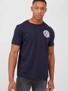 Image of Alpha Industries Alpha Industries Apollo 15 & Nasa Back Print T-Shirt