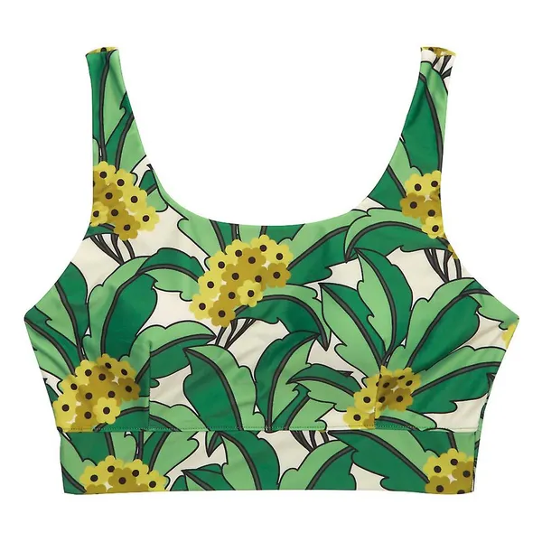 Image of Regatta Womens Orla Reversible Bikini Set 10 - Bust 34' (86cm) Green Tropical/Green RWM047-NIR-10