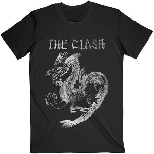 Image of The Clash - Dragon Unisex Medium T-Shirt - Black