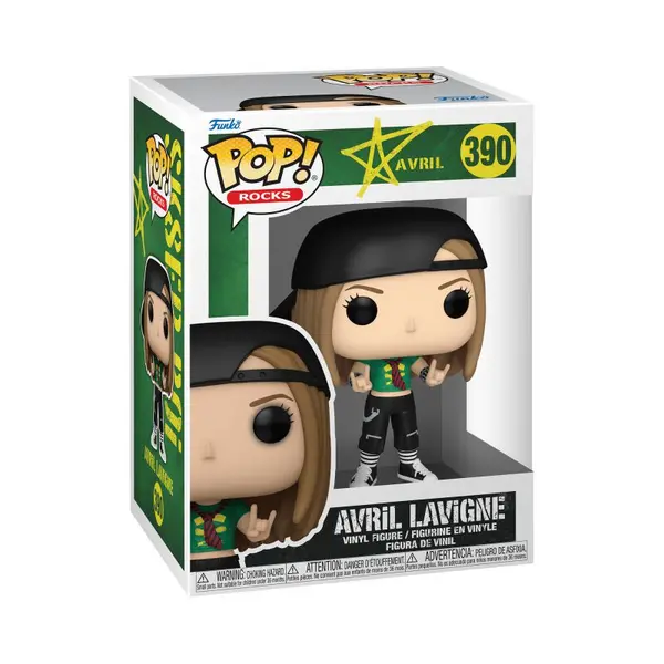 Image of Avril Lavigne Avril Lavigne Rocks! Vinyl Figur 390 Funko Pop! multicolour Onesize Unisex