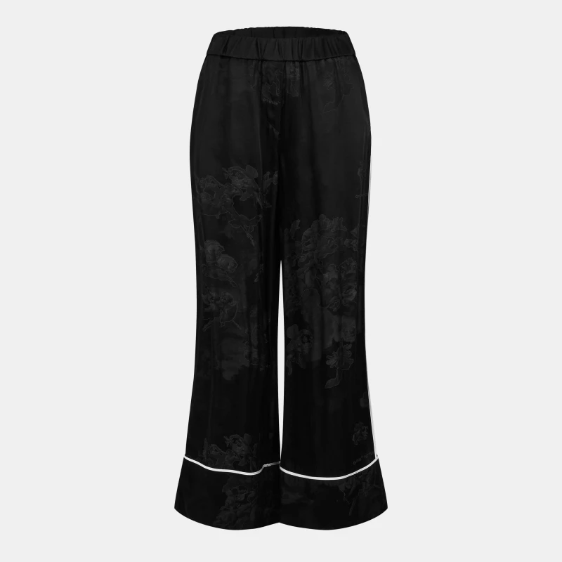 Image of Off White Womens Knitted Trousers Black female 6 (2XS)