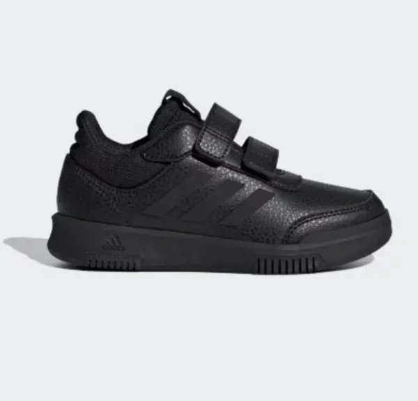 Image of adidas Tensaur Hook and Loop Shoes Juniors Low Trainers 5 (38) Black 09006303250
