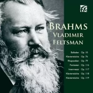 Image of Vladimir Feltsman Brahms by Johannes Brahms CD Album