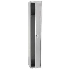 Image of Bisley 1 Door Locker D457mm Goose Grey BY09215