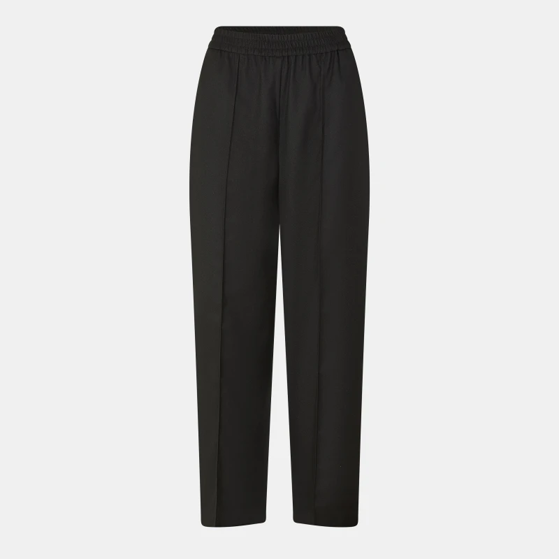 Image of Nobodys Child Womens Nobody's Mid Rise Straight Leg Trousers Black female 6 (2XS)