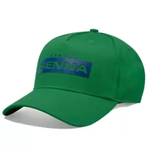 Image of 2022 Ayrton Senna Logo Cap (Green)