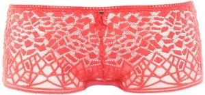 Image of Freya Soiree lace short brief Coral