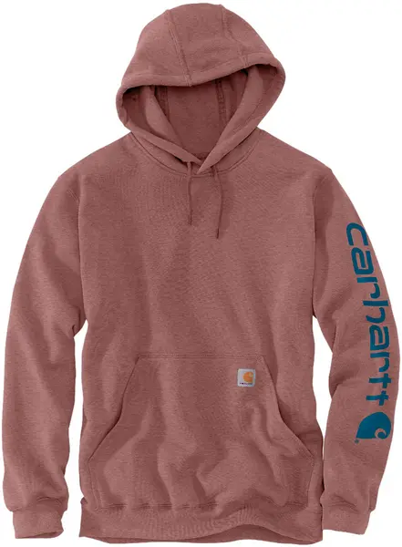 Image of Carhartt Logo, hoodie , color: Light Blue (Ha9) , size: S