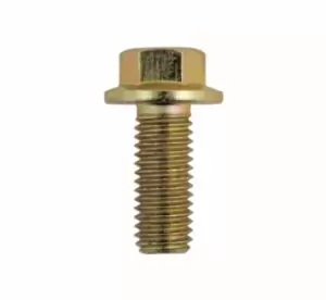 Image of Flanged Setscrew M12 x 25mm Zinc Yellow Pk 50 Connect 31378