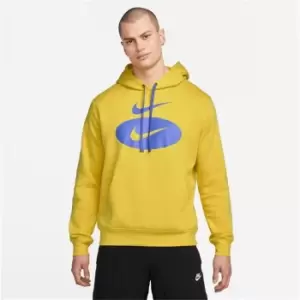 Image of Nike NSW OTH Hoodie Mens - Yellow