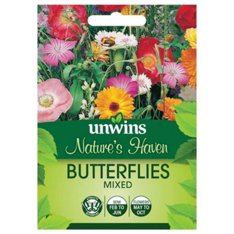 Image of Unwins Nature's Haven Butterflies Mixed
