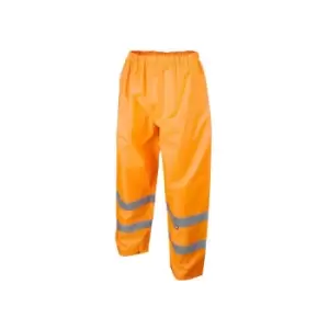 Image of Scan UC807-O Hi-Vis Motorway Trouser Orange - XL (44in) SCAHVMTXLO