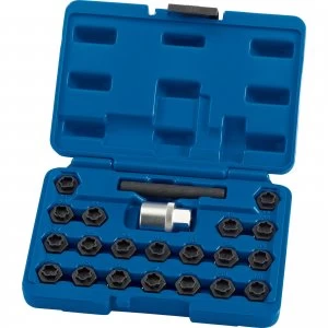Image of Draper 22 Piece BMW Locking Wheel Nut Set