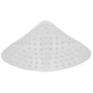 Image of Corner Shower Mat White Pukkr