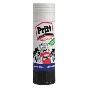 Image of Pritt Stick Glue Solid Washable Non toxic Medium 22g Ref 45552234 Pack