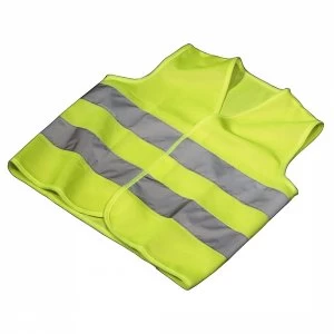 Image of Automotive Childrens Safety Vest Neon Yellow