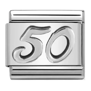 Image of Nomination CLASSIC Silvershine 50 Charm 330101/24