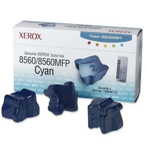 Image of Xerox 108R00723 Cyan Ink Sticks Pack of 3