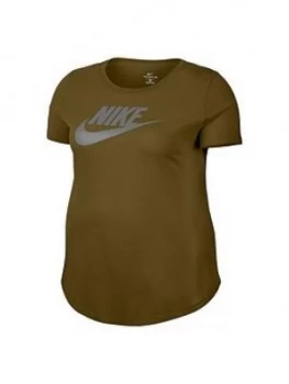 Image of Nike Nsw Essential Futura T-Shirt (Curve) - Olive