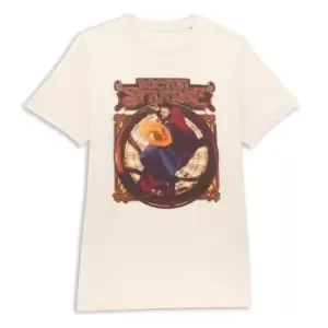 Image of Marvel Dr Strange Vintage Composition Unisex T-Shirt - Cream - M