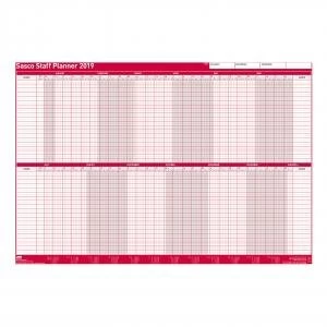 Image of Sasco 2019 Mounted Staff Planner Landscape 2401943