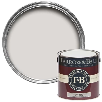 Image of Farrow & Ball Full Gloss Paint Strong White - 2.5L