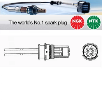 Image of NGK OZA683-EE9 / 5752 Lambda Sensor Zirconia Type Oxygen O2 Exhaust Probe