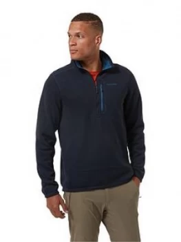 Image of Craghoppers Bronto 1/2 Zip Fleece - Navy, Size S, Men