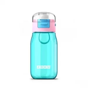 Image of Zoku Zoku Kids Flip Gulp Bottle Teal