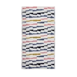 Image of Helena Springfield Cosmos Bath Towel, Navy