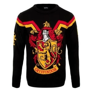 Image of Harry Potter - Gryffindor Crest Unisex Christmas Jumper Medium