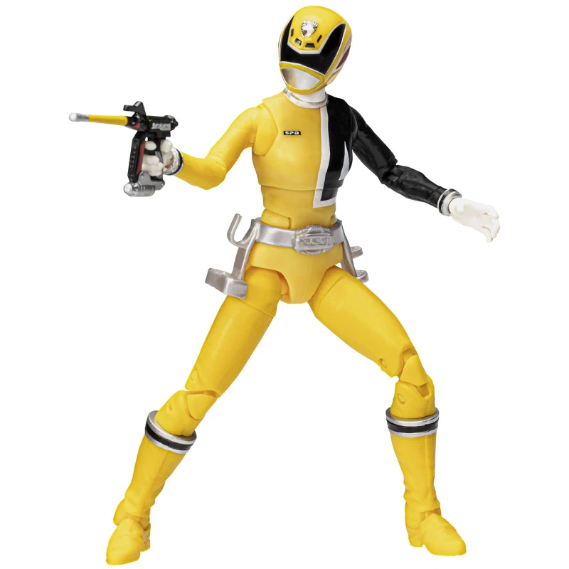 Image of Hasbro Power Rangers Lightning Collection S.P.D. Yellow Ranger Action Figure