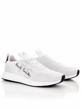 Image of Ps Paul Smith Mens Krios Knit Runner Trainers - White