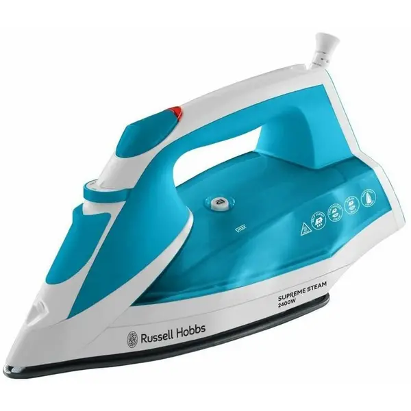 Image of Russell Hobbs Supreme Steam 23040 2400 Watt Iron -White / Blue