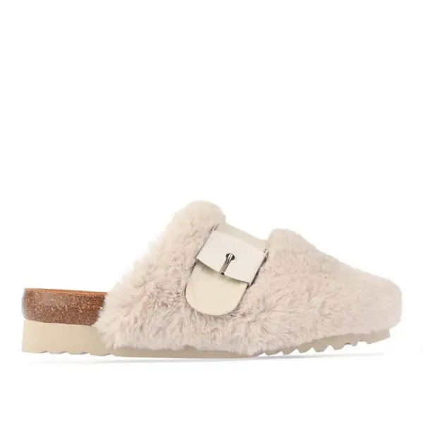 Image of Scholl Alaska Slide Slippers - White 6