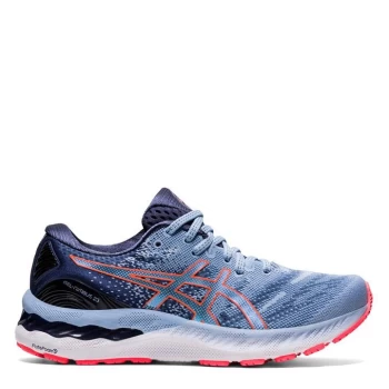 Image of Asics GEL-NIMBUS 23 Running Shoe Womens - Mist/Coral