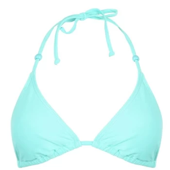 Image of Gul Triangle Bikini Top Ladies - Aqua