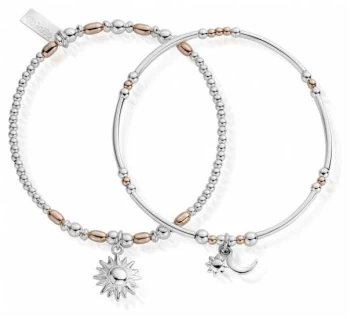 Image of ChloBo Womens Dusk To Dawn Bracelet Set MBSET578582 Jewellery