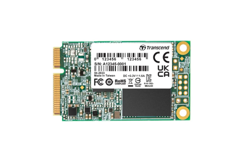 Image of Transcend 220S 128GB mSATA Serial ATA III 3D NAND