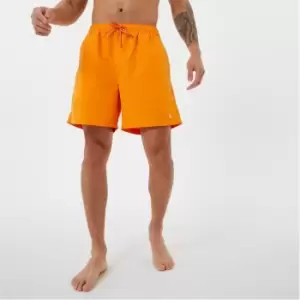 Image of Jack Wills Eco Mid-Length Swim Shorts - Orange
